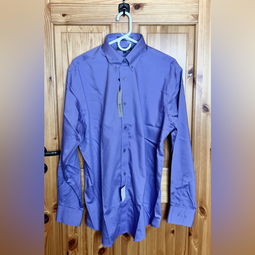 Nordstrom Men’s Shirt Violet Large NWT - Picture 4 of 14